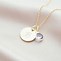 Image result for Personalized Birthstone Necklace