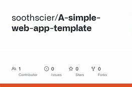 Image result for Web App Template