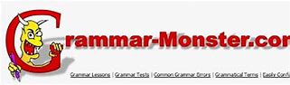 Image result for Grammar Monster