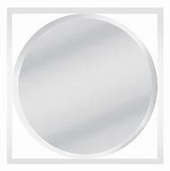 Image result for Round Mirror in Square Frame