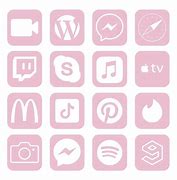 Image result for Soft Pink Aesthetic App Icons