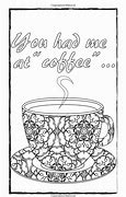 Image result for Coffee Cup Adult Coloring Pages