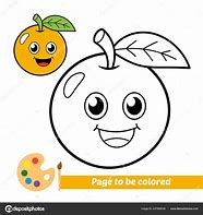 Image result for Orange Coloring Sheets Preschool