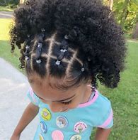 Image result for Cute Hairstyles for Curly Hair Kids