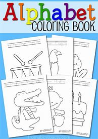 Image result for Alphabet Coloring Book and Posters