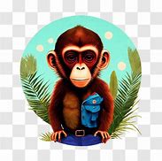 Image result for Brown Monkey Clker