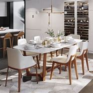 Image result for Contemporary Dining Room Table Decor