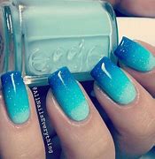 Image result for Nails Design Ombre Blue