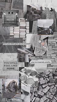 Image result for Grey Aesthetic Collage