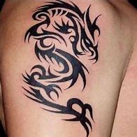 Image result for Dragon Tribal Tattoo Clip Art