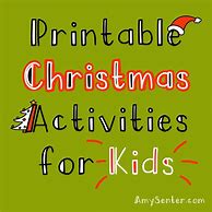 Image result for Free Printable Christmas Activity Pages