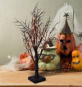 Image result for Decorated Halloween Trees