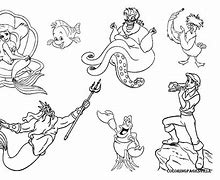 Image result for Little Mermaid Coloring Pages for Kids