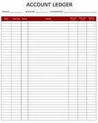 Image result for Sample Ledger Sheet