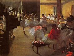 Image result for Edgar Degas Dancing Class