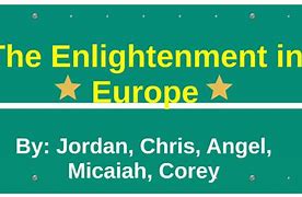 Image result for Enlightenment Europe