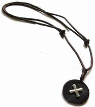 Image result for Leather Necklace for Men