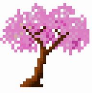 Image result for Cherry Blossom Pixel Grid