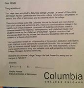 Image result for Acceptance Letter for College