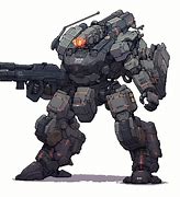 Image result for Fighting Robot Concept Art