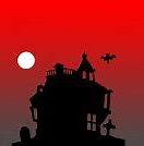 Image result for Halloween Moon Paintings