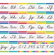 Image result for Cursive Alphabet Bulletin Board Set