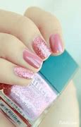 Image result for Pink Ombre Glitter Nail Design