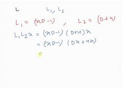 Image result for Differential Operator