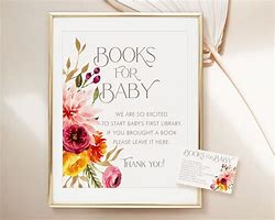 Image result for Free Printable Books and Gifts for Baby Sign