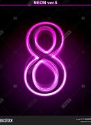 Image result for Neon Glow Number 8