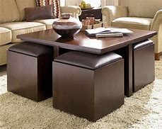 Image result for Square Ottoman Coffee Table