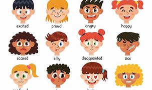 Image result for Kids Emotions Cartoon