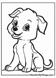 Image result for Cute Puppy Dog Coloring Pages