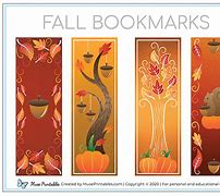 Image result for Fall Bookmarks Wood