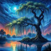 Image result for Weeping Willow Tree Silhouette