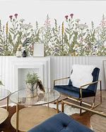 Image result for Wildflower Wall Murals