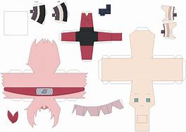 Image result for Chibi Anime Papercraft Template