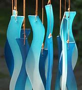 Image result for Cut Bottle Wind Chime