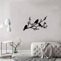 Image result for Birds On a Branch Metal Wall Art