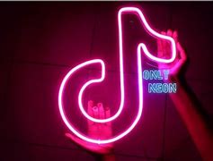 Image result for Neon Tik Tok Logo