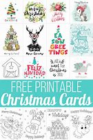 Image result for Merry Christmas Cards Printable