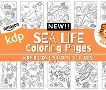 Image result for Sea Life Coloring Pages