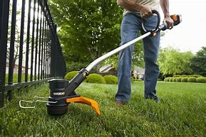 Image result for Battery Powered Lawn Mower Weed Wacker