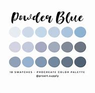 Image result for Powder Blue Color Palette