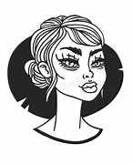 Image result for Beautiful Ladies Vector