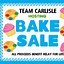 Image result for Bake Sale Price List Template