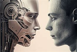 Image result for AI vs Human Vector Image