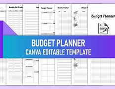 Image result for Canva Budget Template