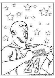 Image result for Kobe Coloring Pages