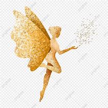 Image result for Gold Fairy Silhouette